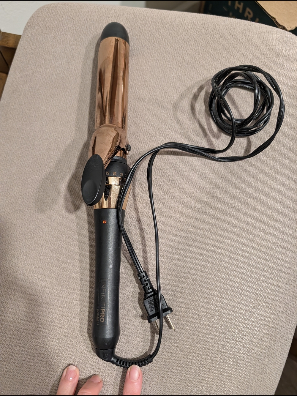 Conair Infiniti Pro Rose Gold Curling Iron 1.5 Inch